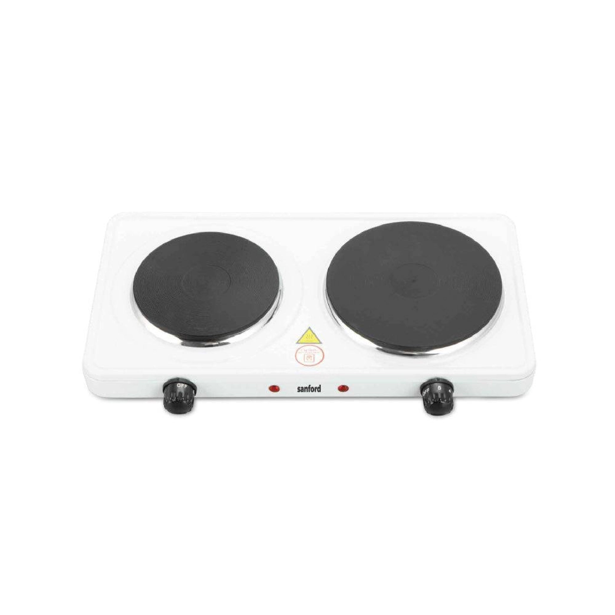 Sanford Double Hot Plate 2500W with Iron Heating Elements & Temperature Control - SF5012HPT Sanford KSA