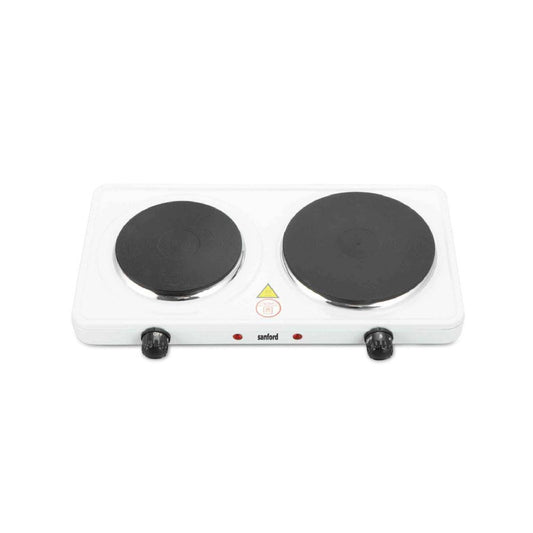 Sanford Double Hot Plate 2500W with Iron Heating Elements & Temperature Control - SF5012HPT Sanford KSA