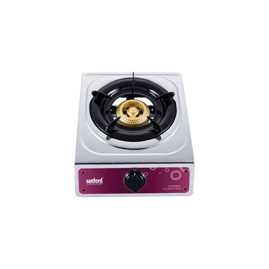 Sanford 1 Burner Gas Stove Stainless Steel with Auto Ignition & Blue Flame - SF5352GC Sanford KSA
