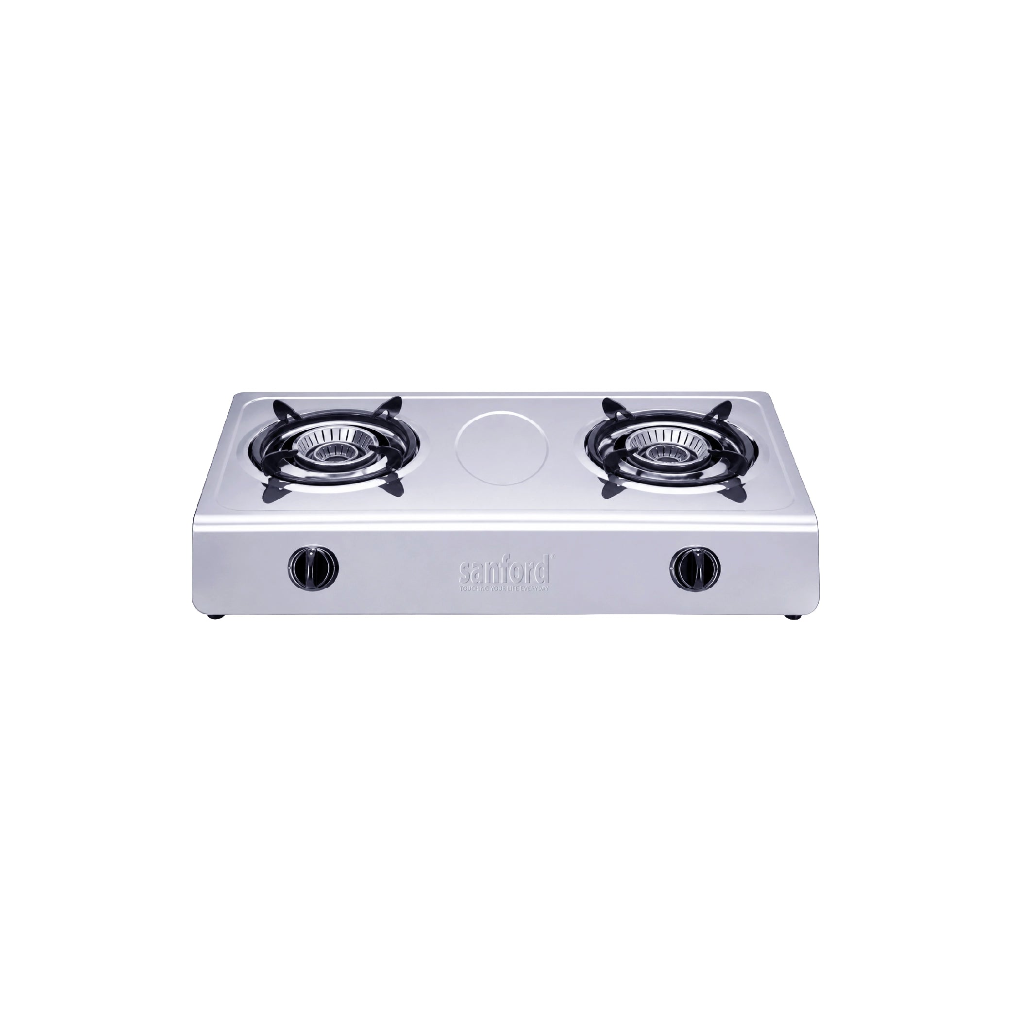 Sanford 2 Burner Gas Stove Stainless Steel with Auto Ignition & Powerful Flame - SF5401GC Sanford KSA