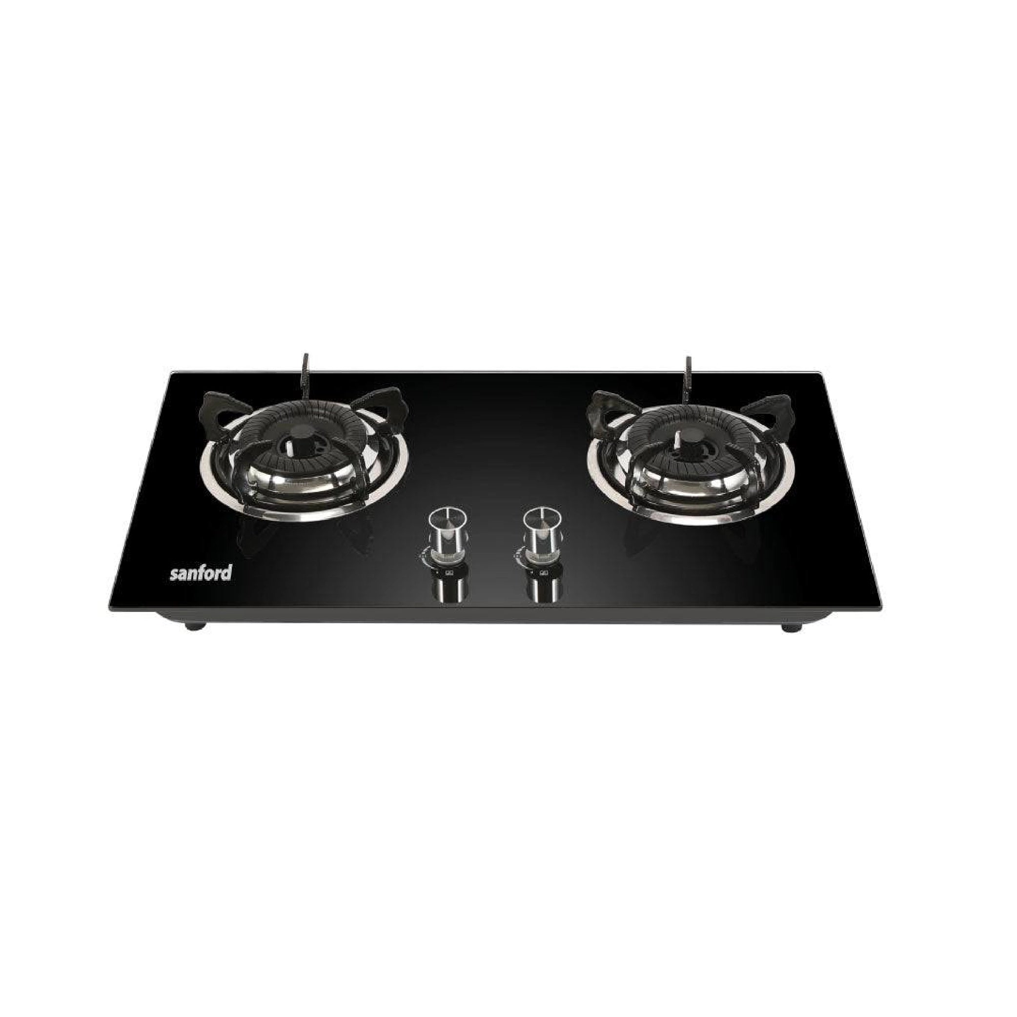 Sanford 2 Burner Gas Hob Toughened Glass with Pulse Ignition - SF5403GC Sanford KSA