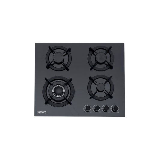 Sanford 4 Burner Gas Hob Toughened Glass with Flame Supervision Device - SF5454GH Sanford KSA