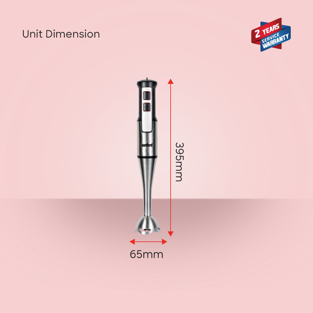 Sanford SF5510BR 800W blender in use demonstration