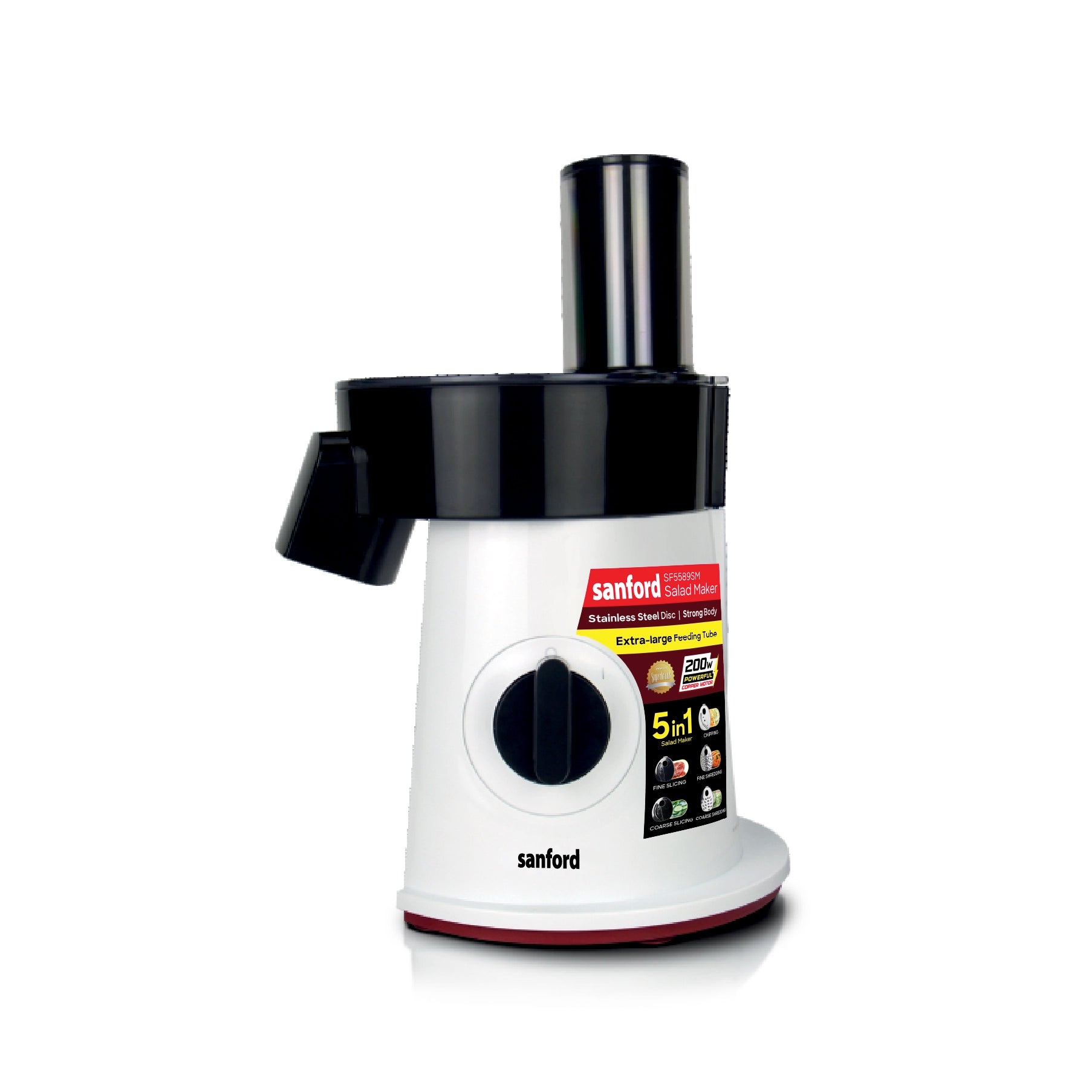 Sanford Salad Maker 5in1 200W with 5 Stainless Steel Discs - SF5589SM Sanford KSA