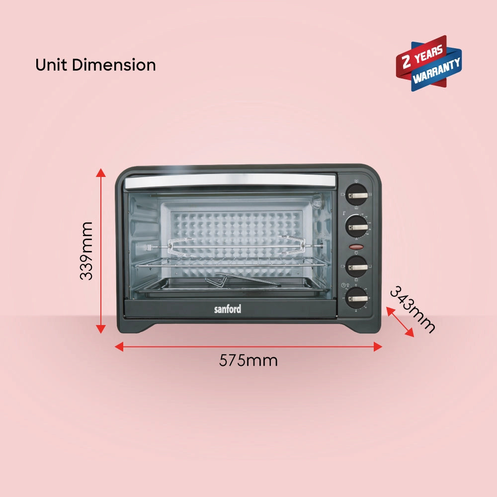 Sanford Electric Oven KSA 48L Rotisserie & Convection 2000W - SF5620EO Sanford KSA