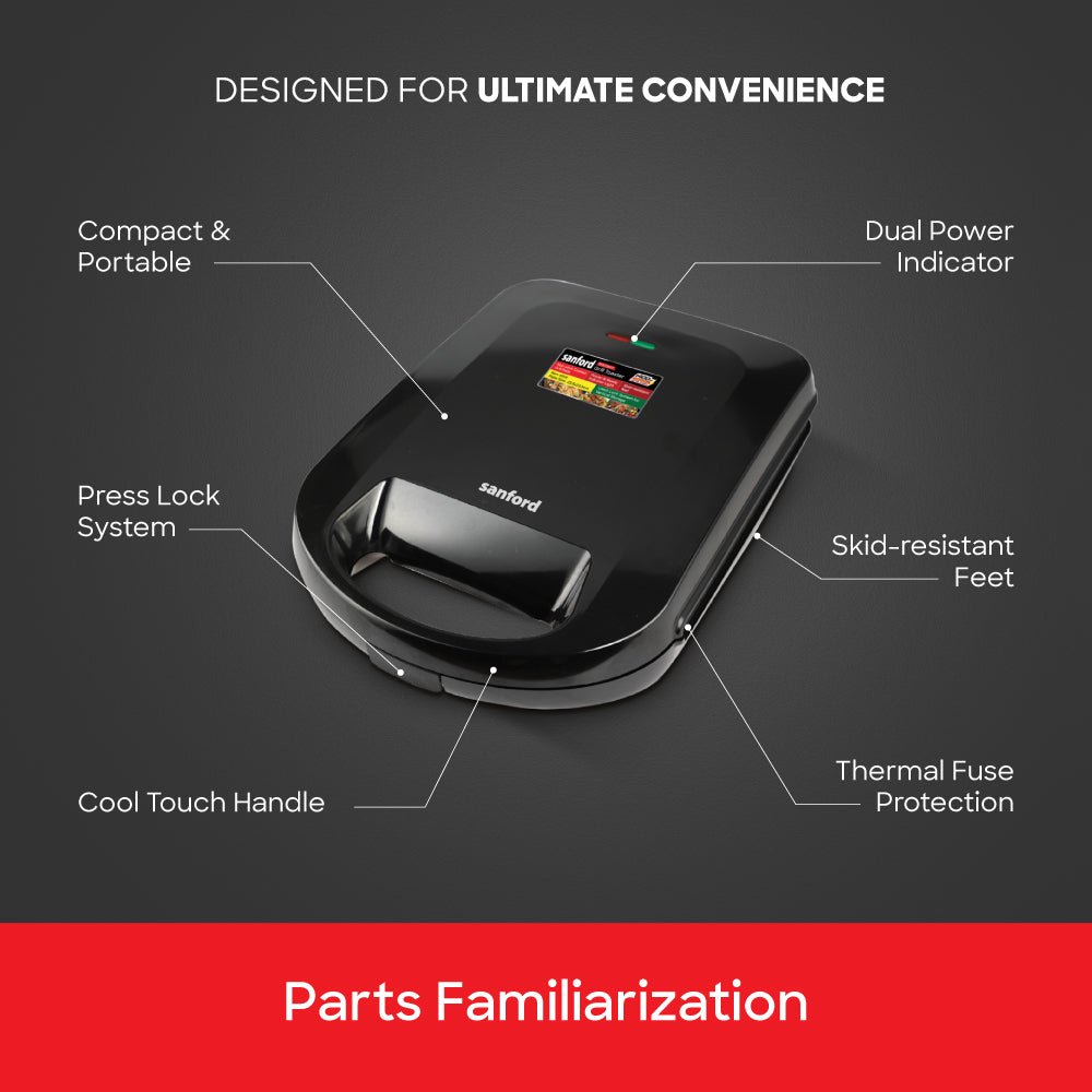 Sanford electric grill keep warm function maintaining food temperature