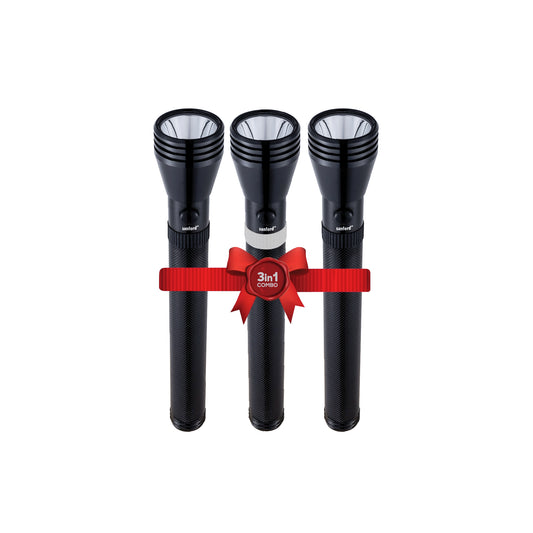 Sanford 3-in-1 Rechargeable LED Flashlight Torch Combo 5W 2200m Long Range CREE - SF5836SLC Sanford KSA