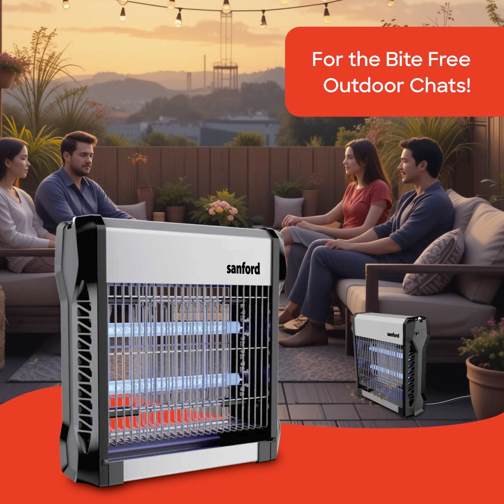 Sanford Insect Killer 19W with Dual UV Lamps and Collection Tray Mosquito Zapper - SF6111K-A Sanford KSA