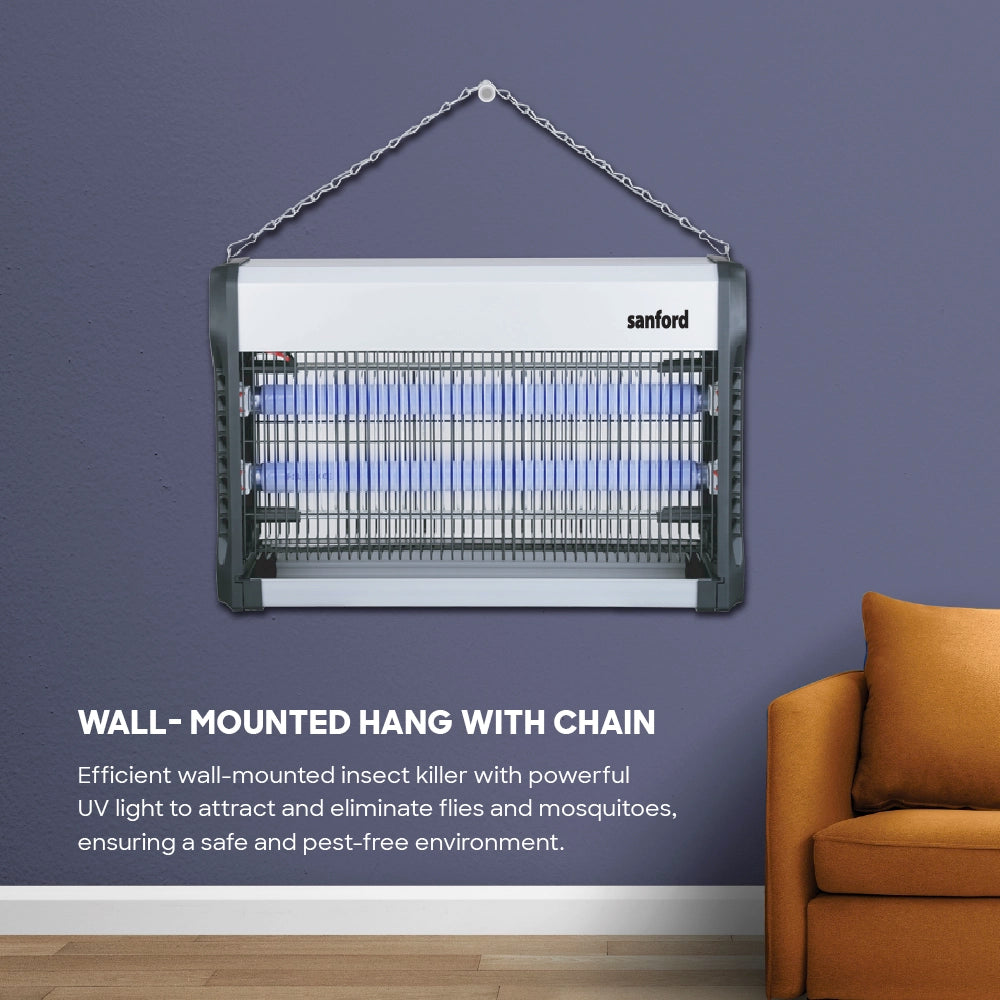 Sanford Insect Killer 19W with Dual UV Lamps and Collection Tray Mosquito Zapper - SF6111K-A Sanford KSA