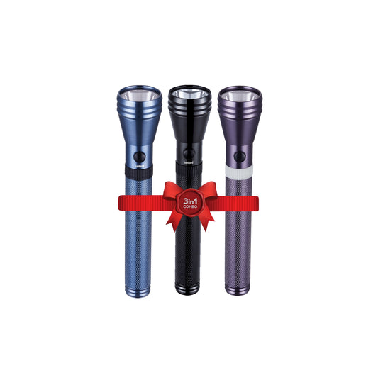 Sanford Rechargeable LED Search Light CREE 5W 420 Lumens 1800M Range - SF6205SLC-2SC*3 Sanford KSA