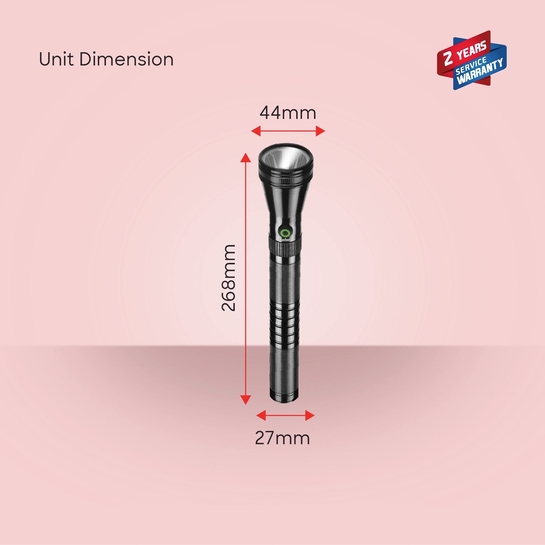 Sanford LED Search Light Combo 2 in 1 Rechargeable CREE LED - SF6207SLC Sanford KSA