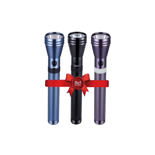 Sanford Rechargeable CREE LED Flashlight With 2200m Range And 580 Lumens 5W - SF6208SLC Sanford KSA