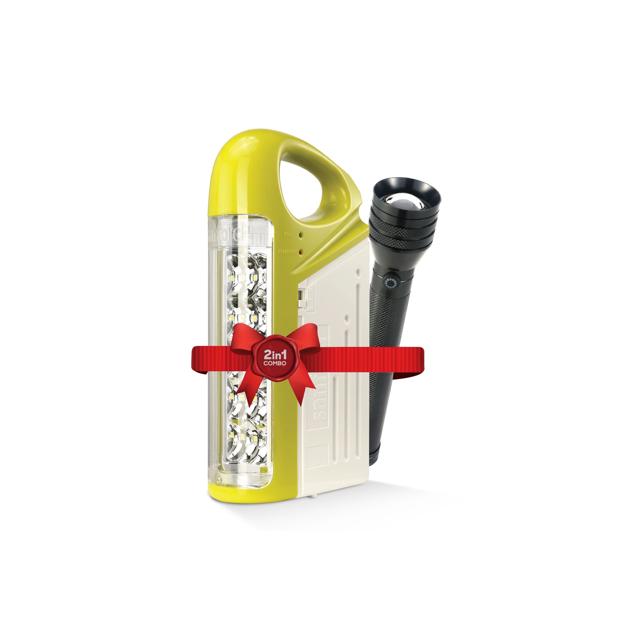 Sanford Emergency Lantern Rechargeable 2 in 1 with Searchlight - SF6213SEC Sanford KSA