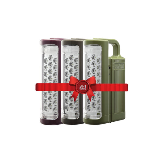 Sanford Rechargeable Emergency Lantern Combo Pack 24 SMD LED with Long Backup - SF6356ELC Sanford KSA