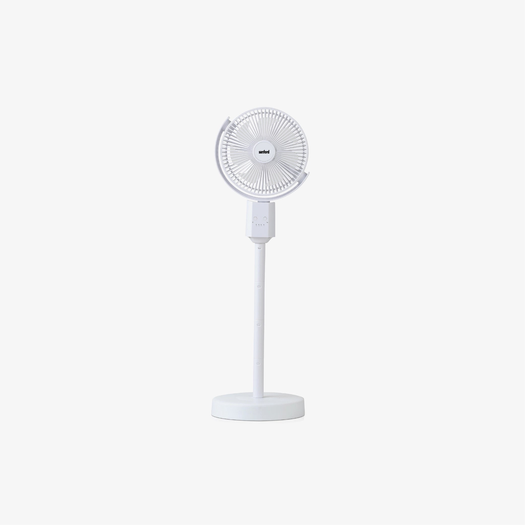 Sanford Stand Fan 10-Inch Rechargeable 4500mAh with 4-Speed Control and Oscillation - SF6659RSFN Sanford KSA