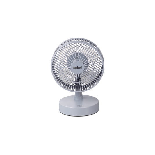 Sanford SF6668MFN table fan 7-inch rechargeable 2000mAh main view