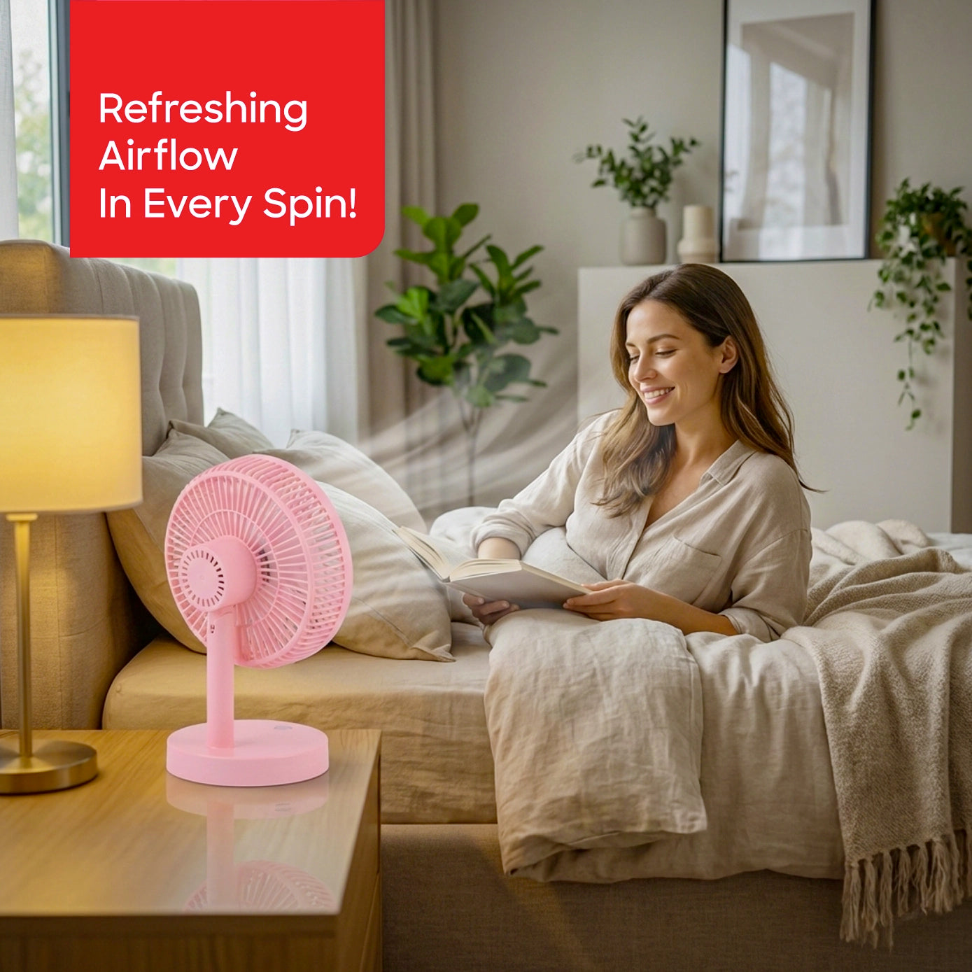 Sanford SF6668MFN fan oscillation quiet cooling design