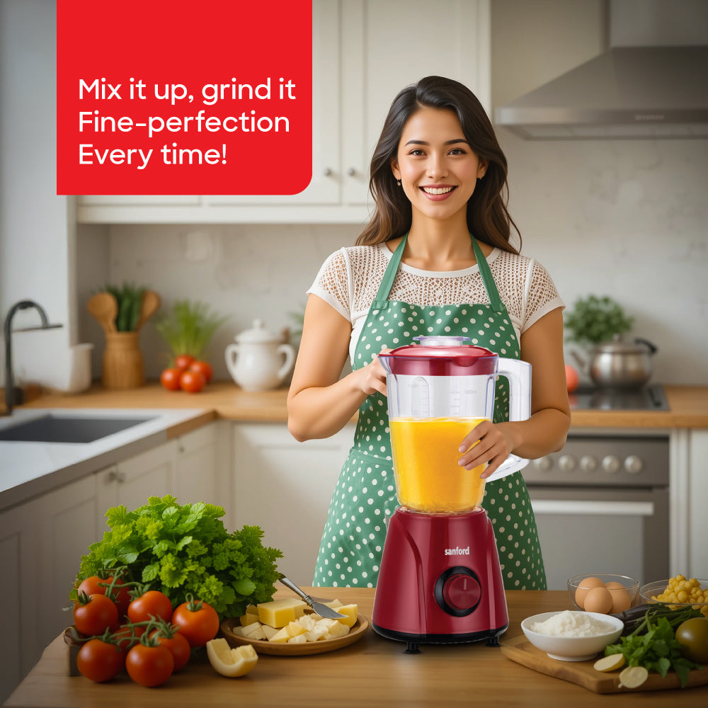 Sanford SF6807BR blender mill chopper attachments display