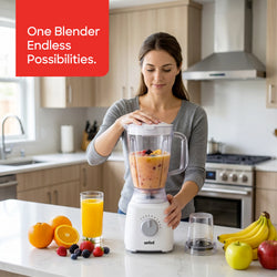 Sanford 2-in-1 Blender 1.8L 600W with Dry Mill, Stainless Steel Blades - SF6808BR