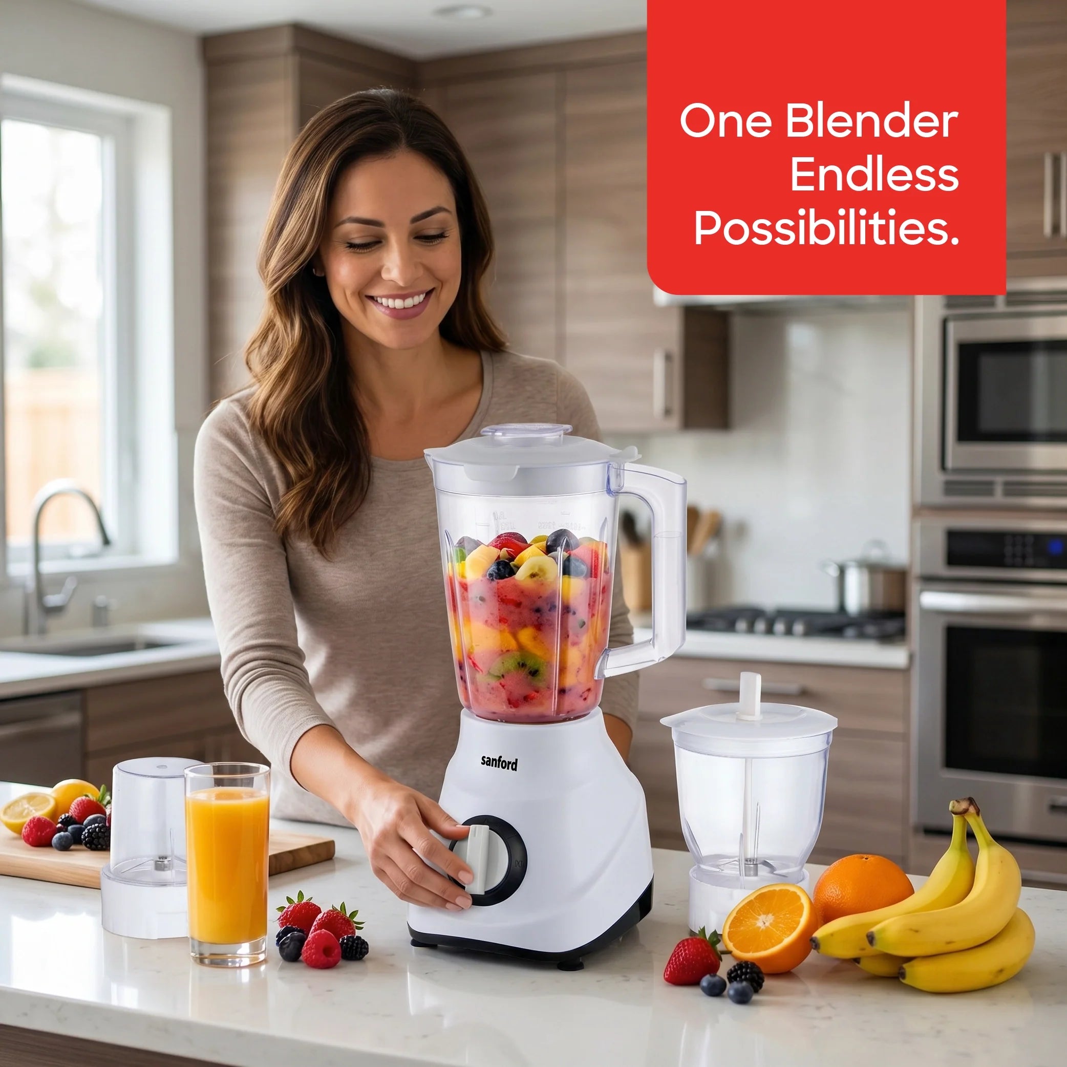 3 in 1 blender mincer mill multifunction sanford 2