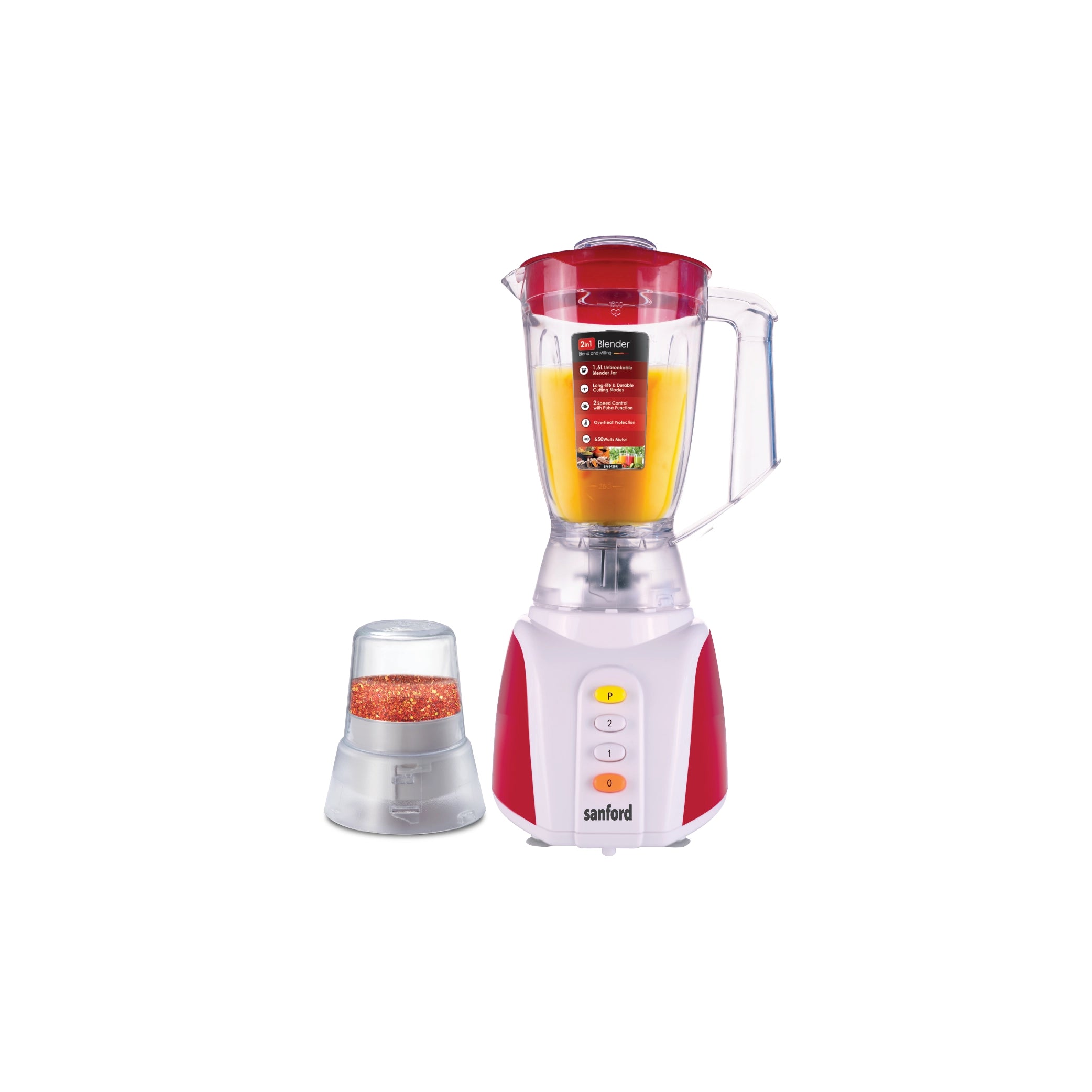 Sanford SF6842BR 2-in-1 blender 1.6L 650W buy online in Saudi Arabia KSA