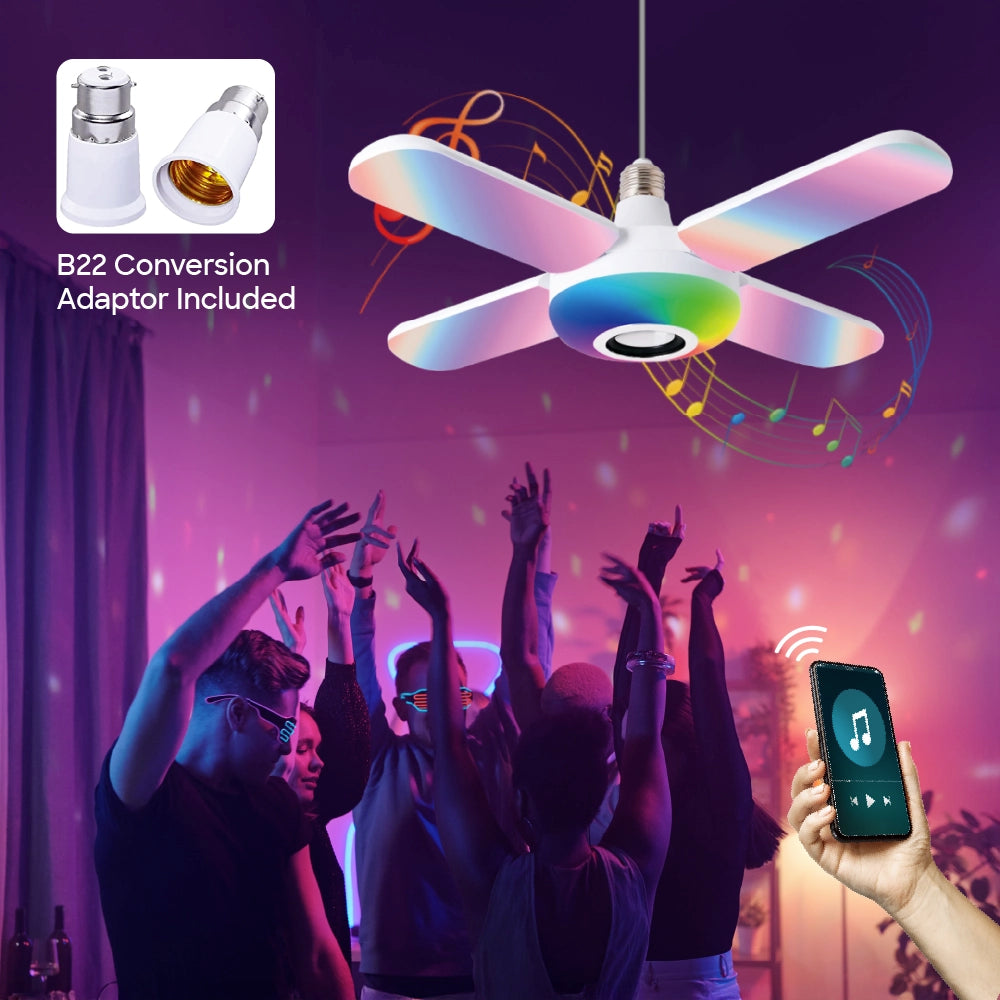 Sanford 48W RGB Ceiling Fan LED Lamp with Bluetooth Music & Remote Control - SF700FLED Sanford KSA