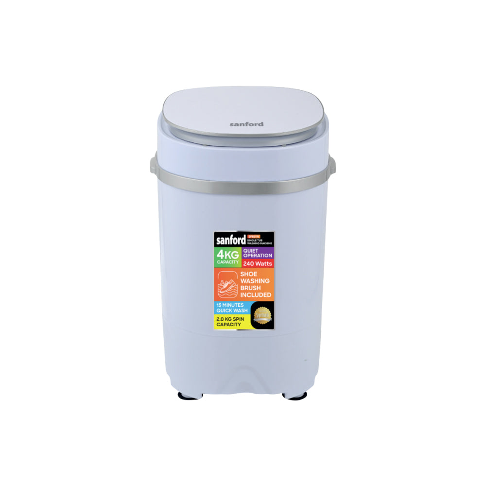 Sanford SF831W single tub washing machine 4kg 240W main view