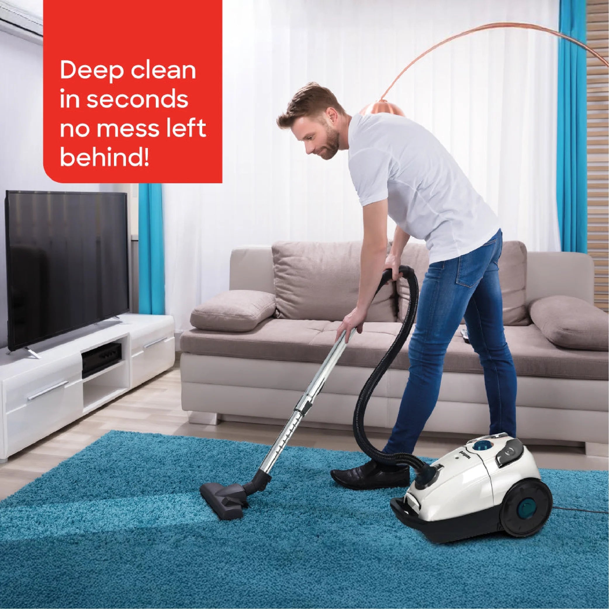 portable vacuum cleaner 2.5L Drum 2000W Blower Function sanford 2