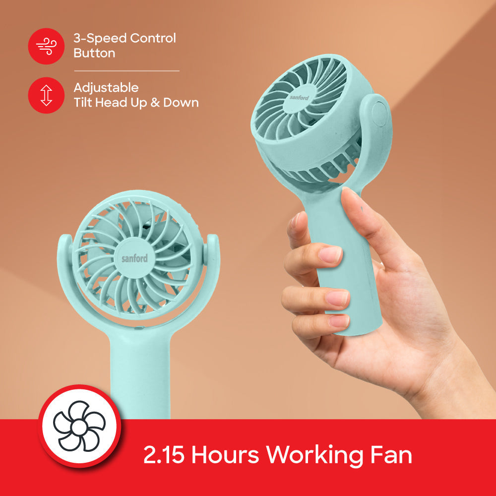 Sanford SF935HFN fan 600mAh battery and controls