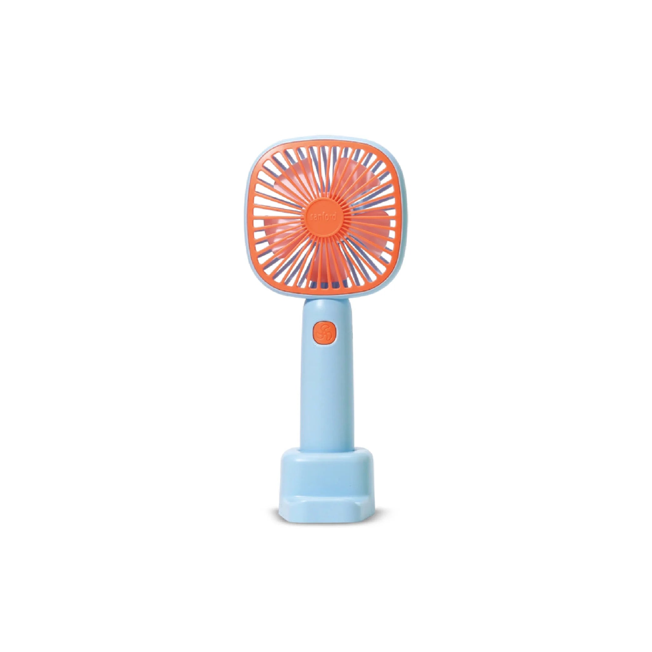 Rechargeable hand fan 5500RPM 3 Speed Mobile Holder USB Charging sanford 1