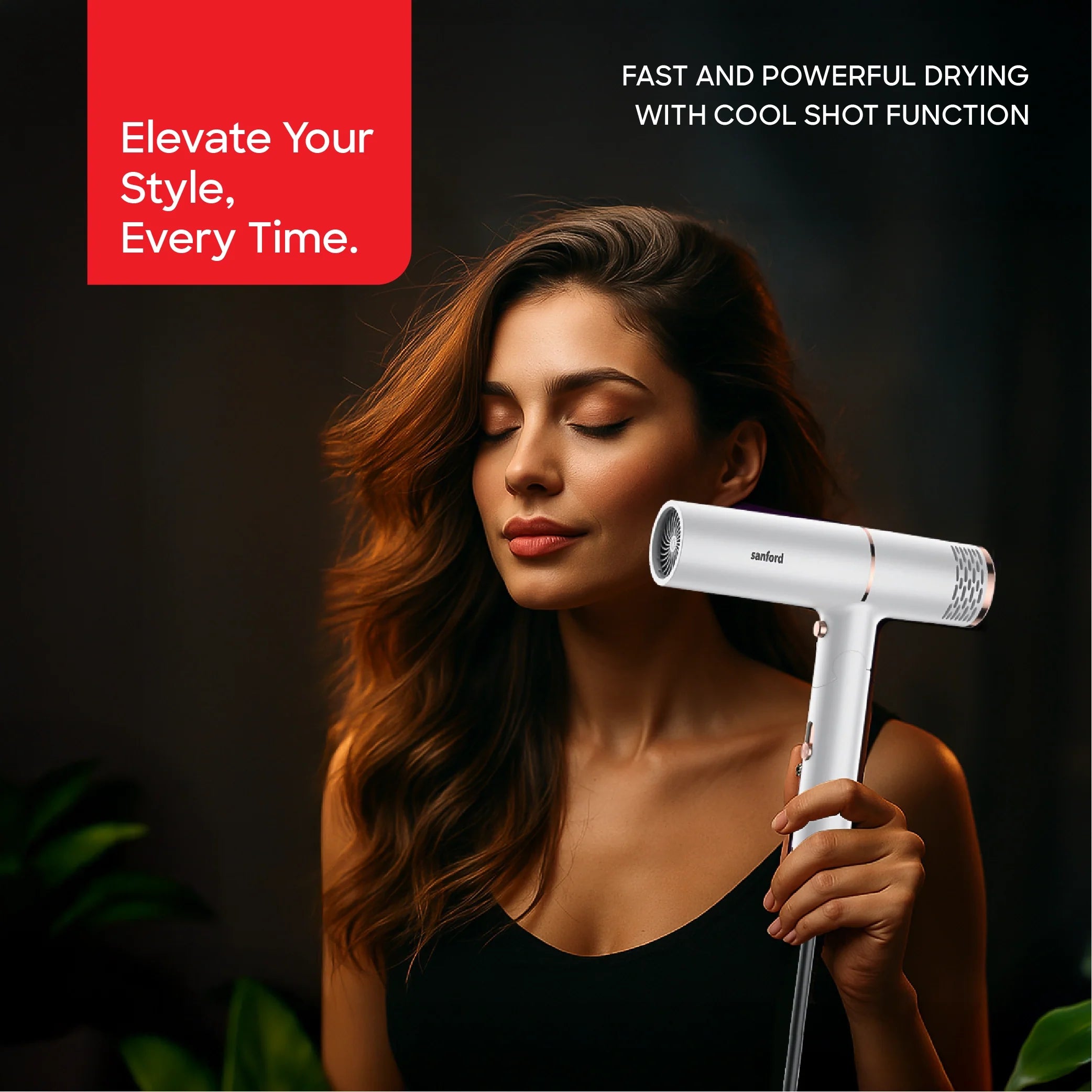 best hair dryer 2200W Motor Cool Shot Foldable Design sanford 2
