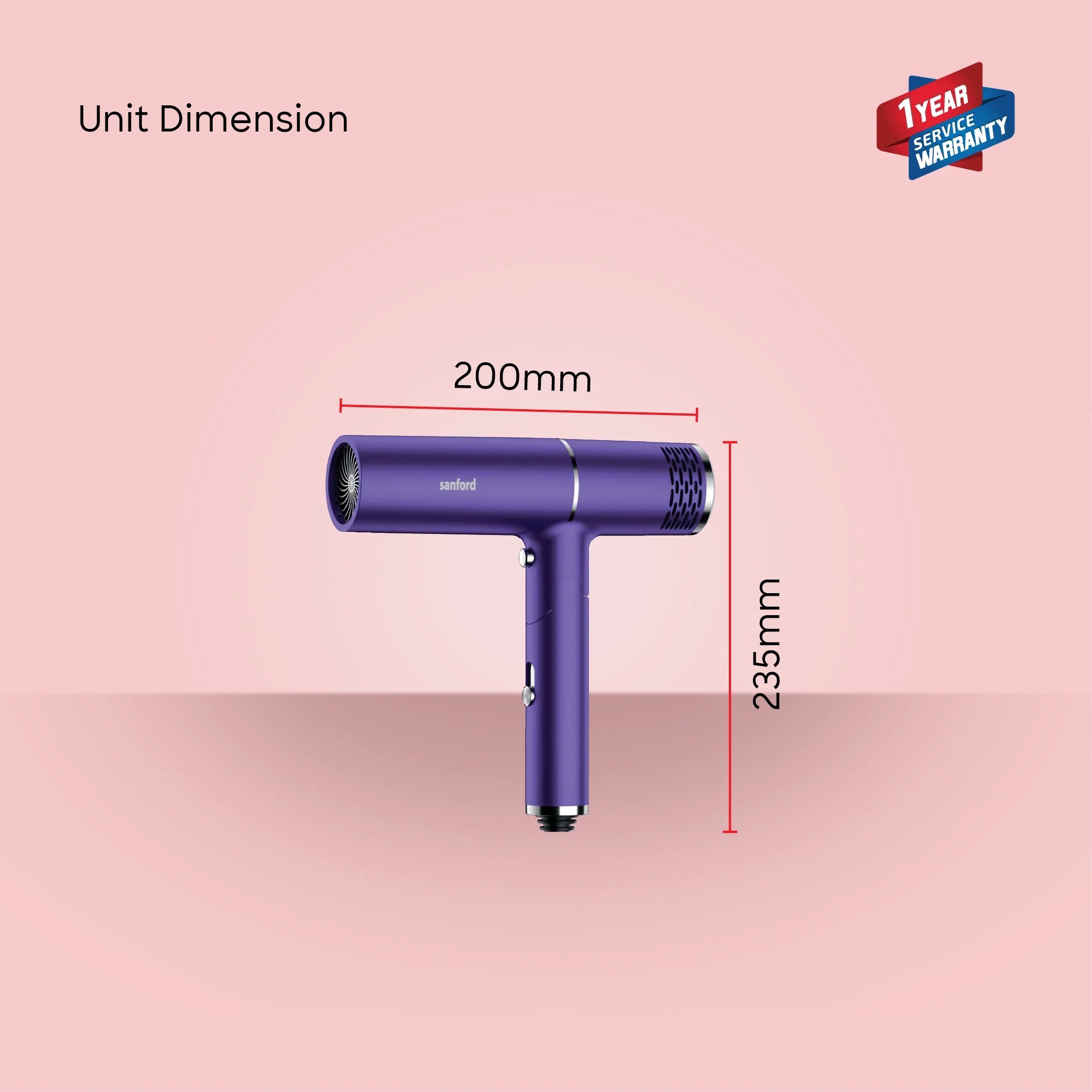 best hair dryer 2200W Motor Cool Shot Foldable Design sanford 6