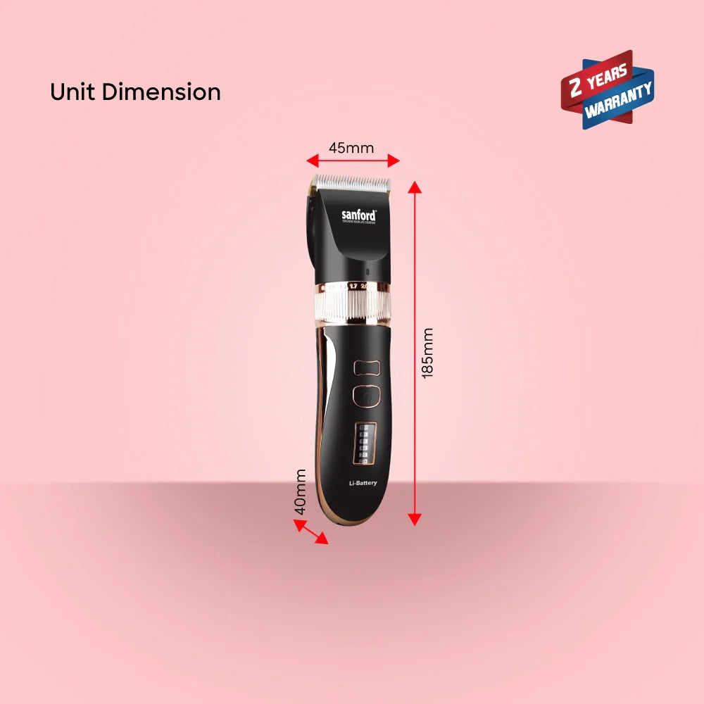 hair trimmer 5 hour runtime turbo function sanford 7