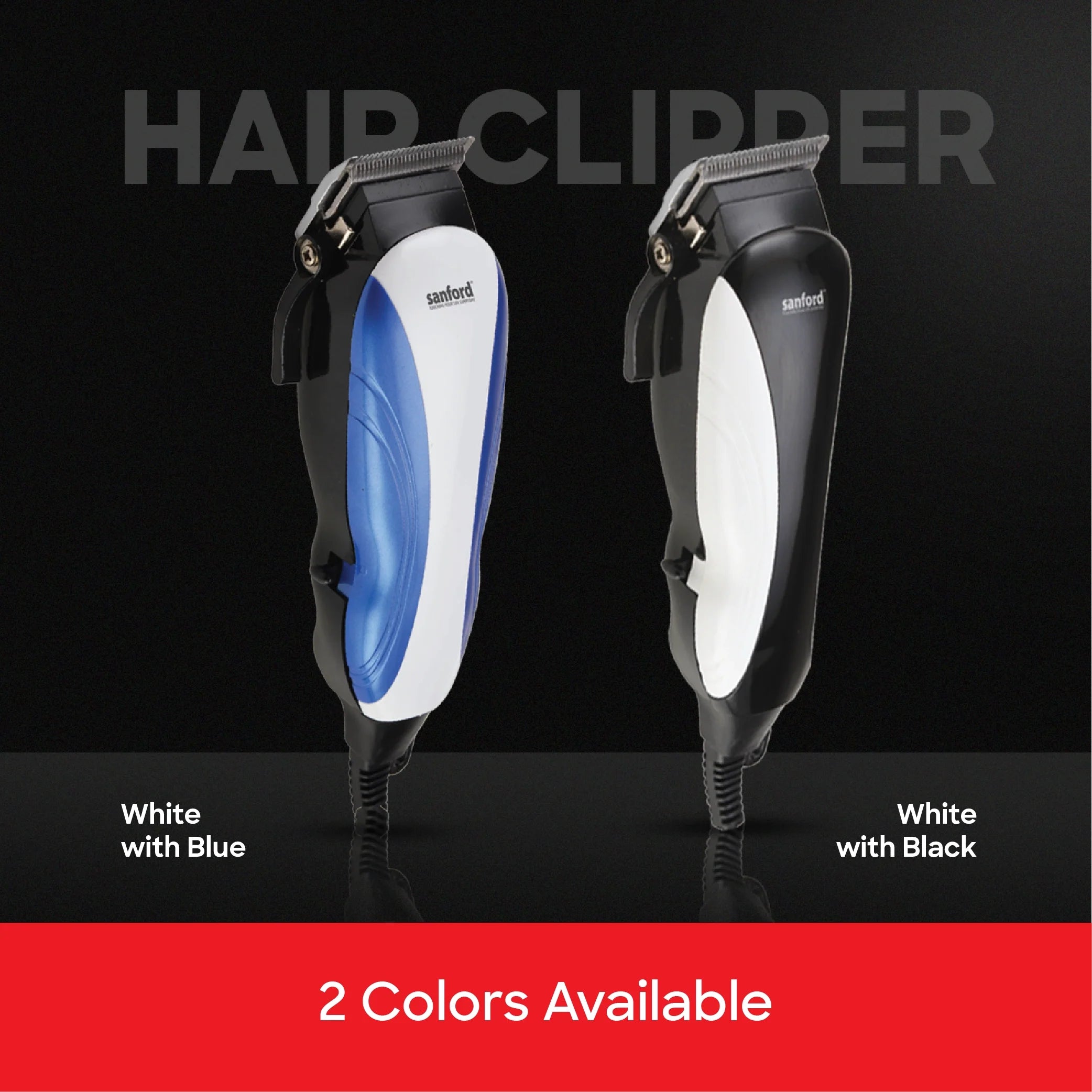 best rechargeable hair clipper adjustable multi cut steel blade sanford 5
