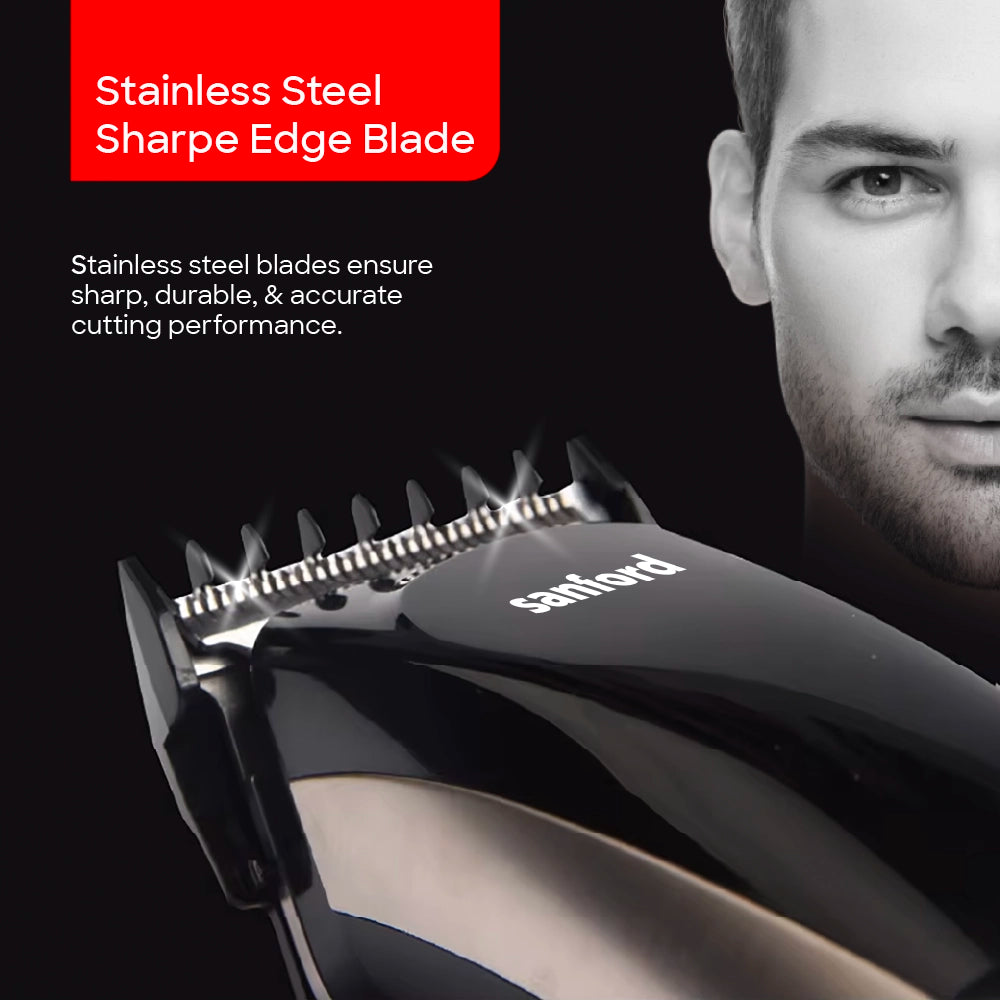 Sanford Rechargeable Hair Clipper with Digital Display and USB Charging - SF9739HC Sanford KSA