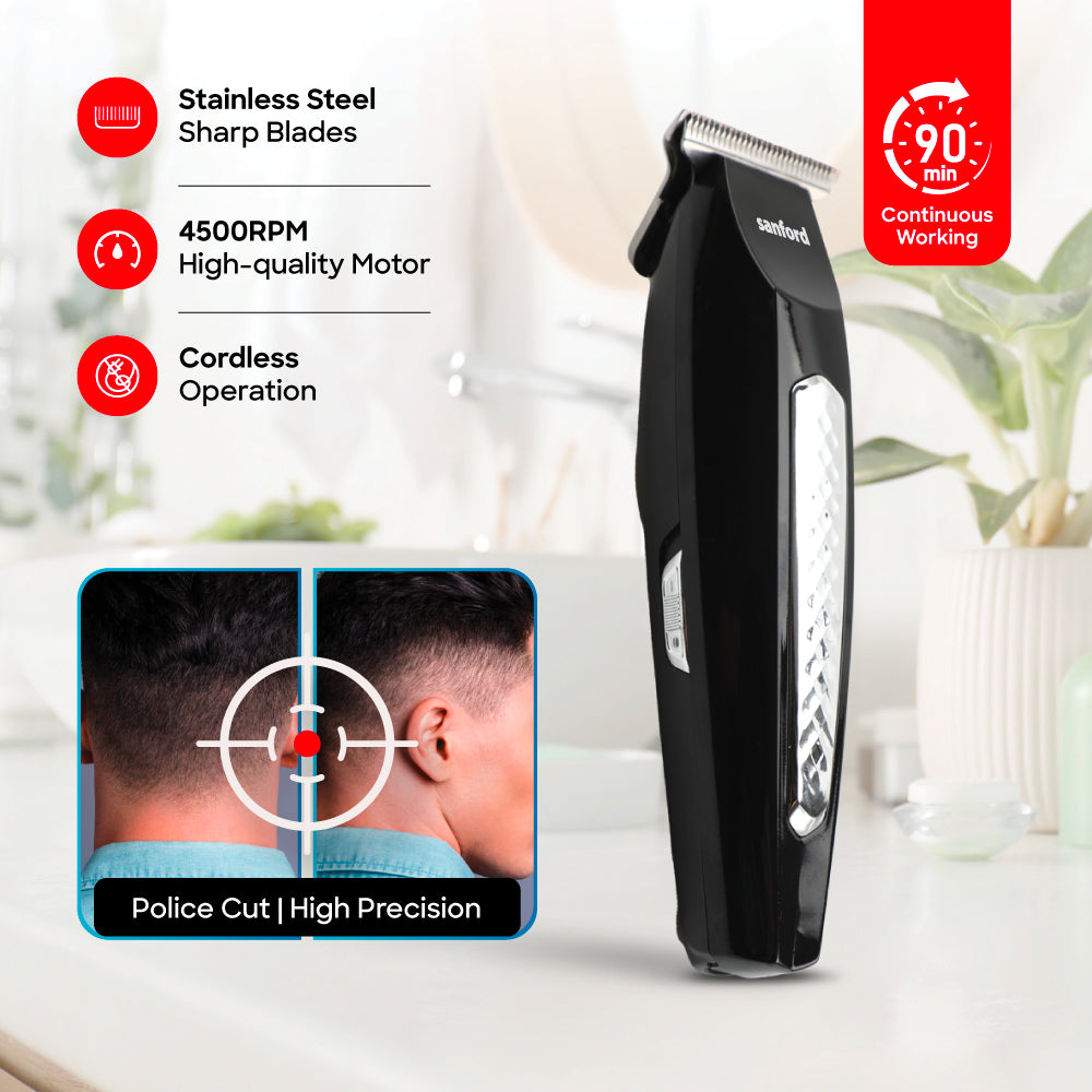 Sanford SF9741HC hair clipper 90 min runtime battery