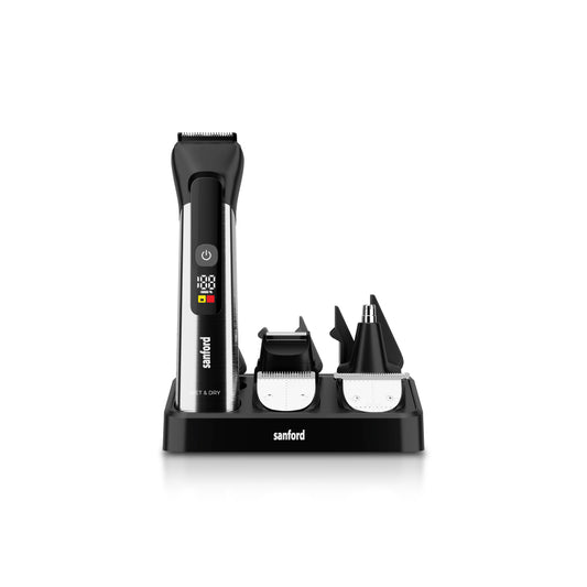 Sanford SF9748HC hair clipper 12-in-1 120 min runtime main view