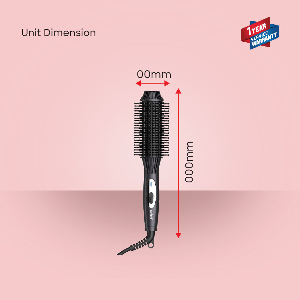 Sanford SF9767HS styling brush in use demonstration