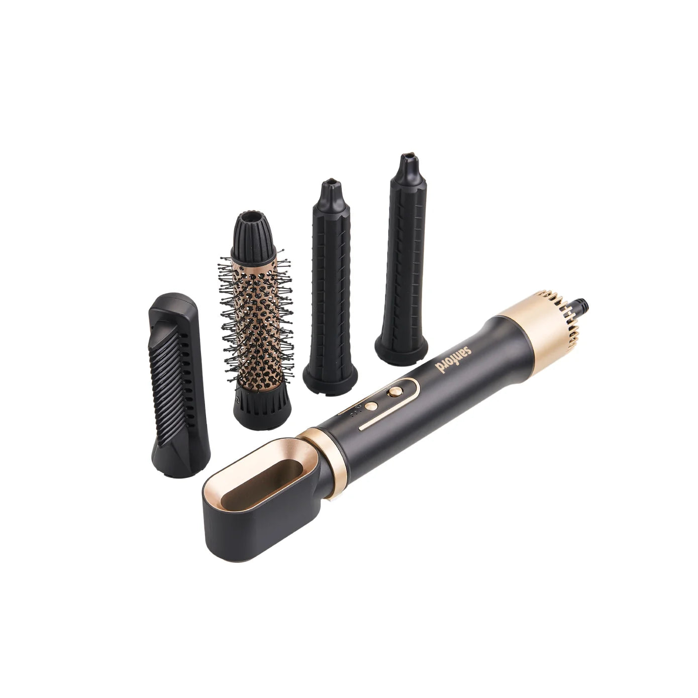 hair styler 5 in 1 auto curling wand multiple attachments sanford 1