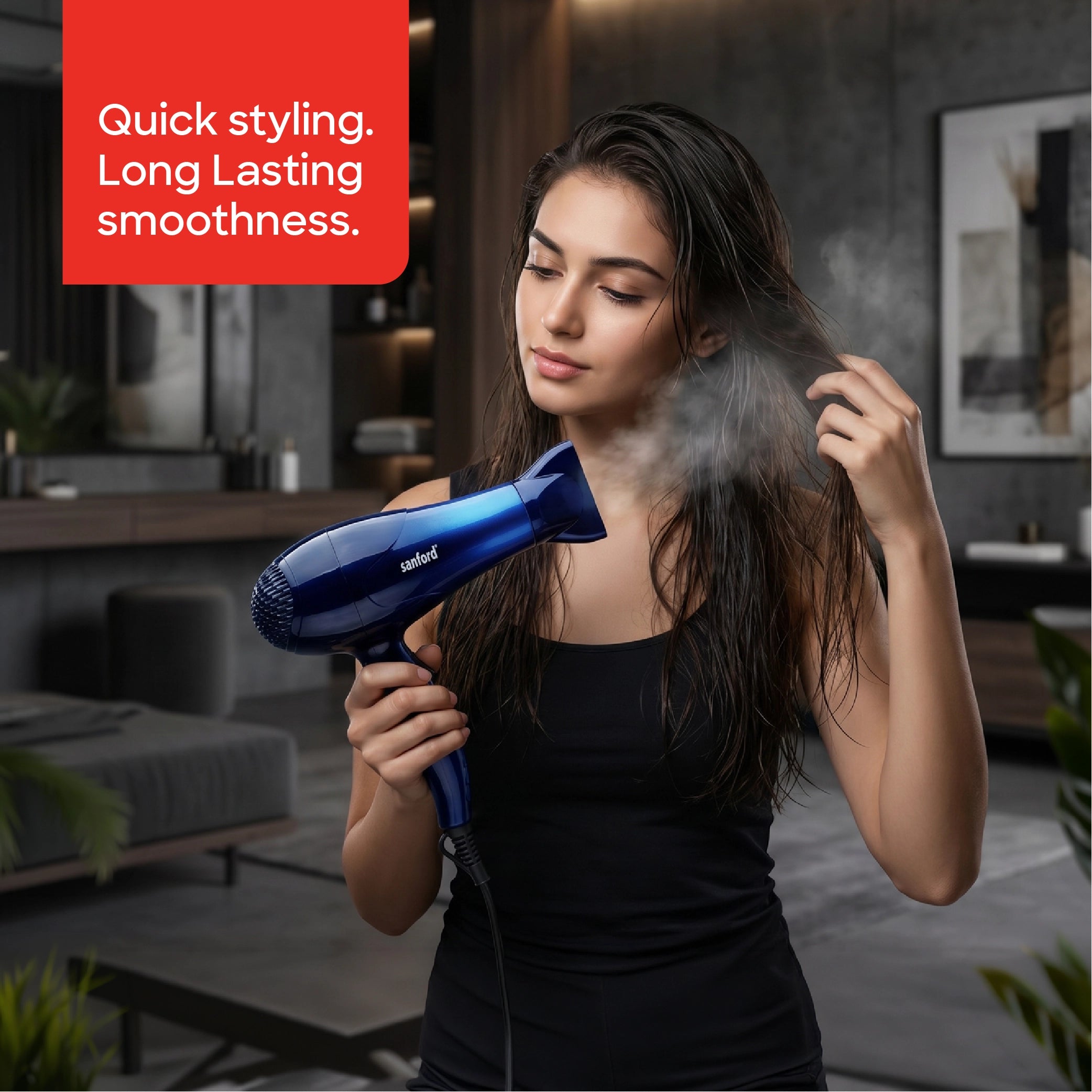 Sanford Hair Dryer KSA 1200W 2 Speed & 3 Heat Levels - SF984HD Sanford KSA