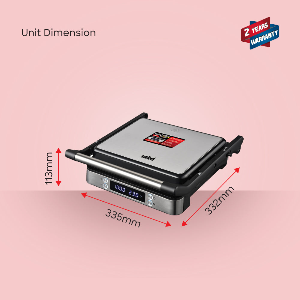 Sanford SF9928GT digital toaster in use demonstration