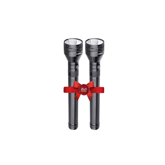 Treklite 2-in-1 Rechargeable LED Flashlight Torch Combo 10W 2500m Long Range - TL201SLC Sanford KSA