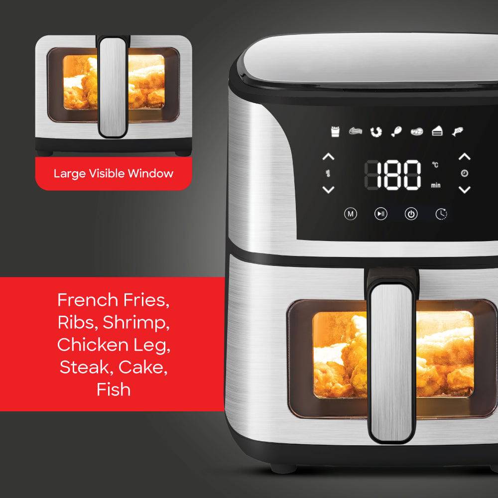 Sanford SF2450AF 1500W fryer side profile view