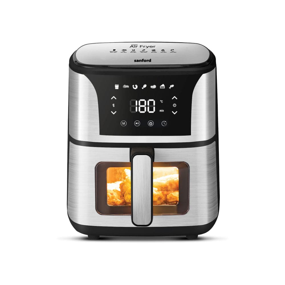Sanford SF2450AF air fryer 5.5L LED touch display main view