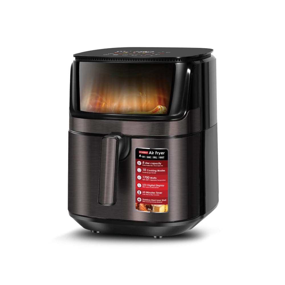 Sanford SF2458AF air fryer 8.0L 10 preset modes main view