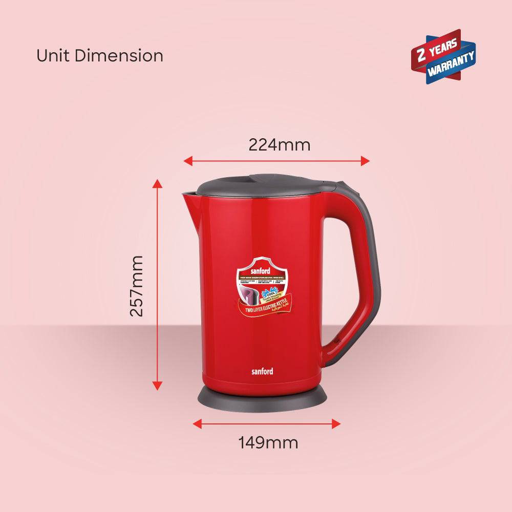 Sanford SF3328EK kettle in use demonstration