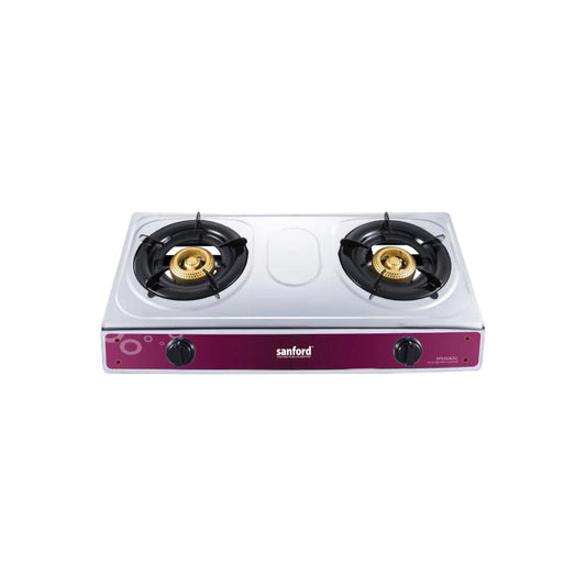Sanford SF5353GC 2 burner gas stove stainless steel main view