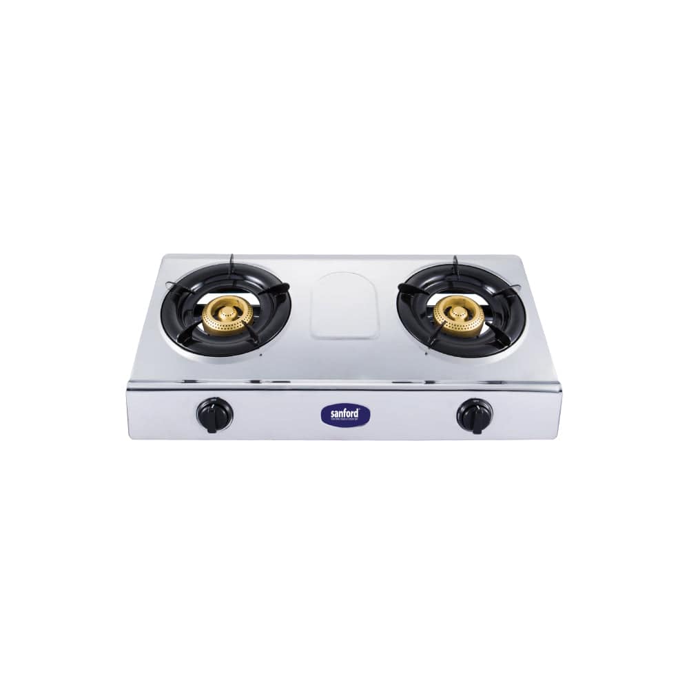Sanford SF5356GC 2 burner gas stove stainless steel main view