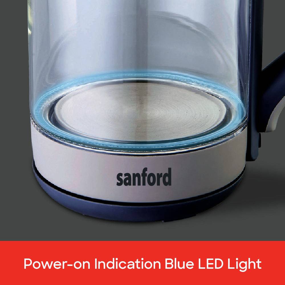 Sanford SF3354EK electric kettle LED illumination feature