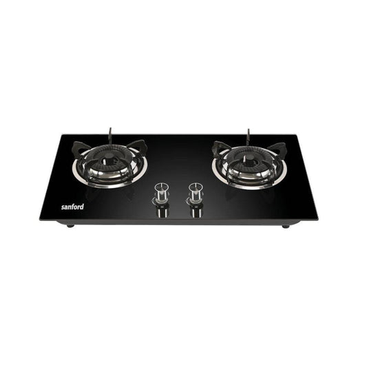 Sanford SF5403GC 2 burner gas hob toughened glass main view